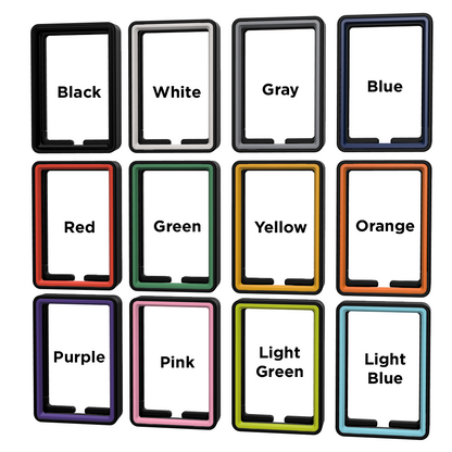 Dual Color Trading Card Display Frame - Pick Your Colors