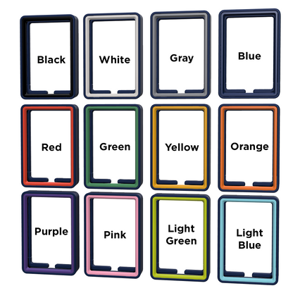 Dual Color Trading Card Display Frame - Pick Your Colors
