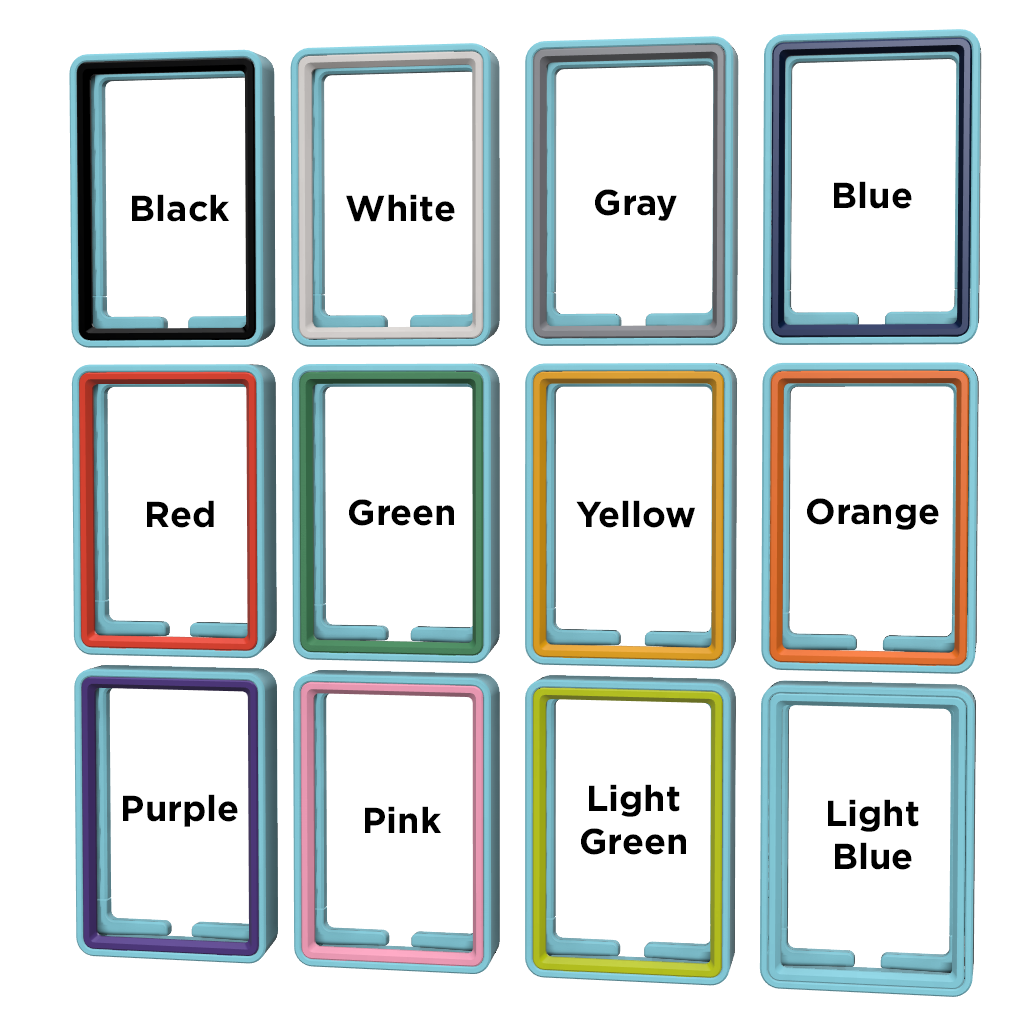 Dual Color Trading Card Display Frame - Pick Your Colors