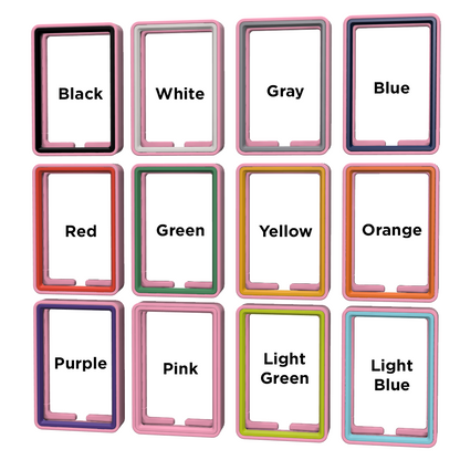 Dual Color Trading Card Display Frame - Pick Your Colors