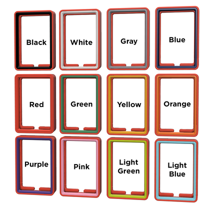 Dual Color Trading Card Display Frame - Pick Your Colors